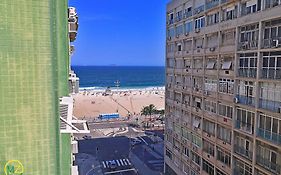 Studio econômico com vista mar em Copacabana